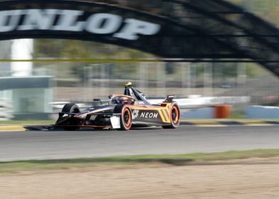 Taylor Barnard NEOM McLaren on Track