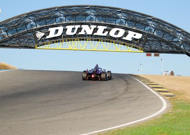 Dunlop Bridge Formula E Race Car 