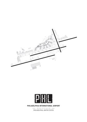 Philadelphia Airport Layout