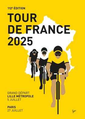 Tour de France 2025 Poster