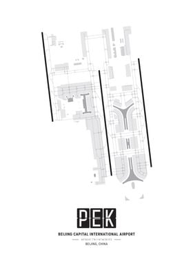 Beijing Airport Layout