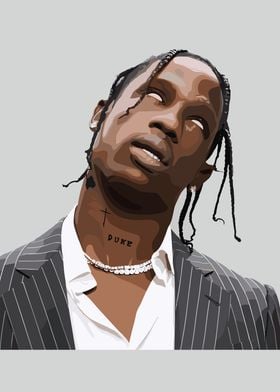 Travis Scott Portrait