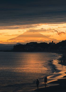 Mount Fuji Sunset