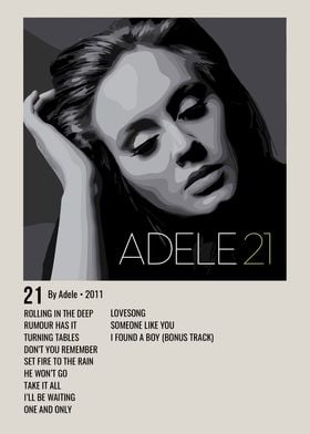 Adele 21 Album Cover