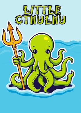 Cute Cthulhu Octopus