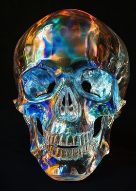 Crystal Skull Decor