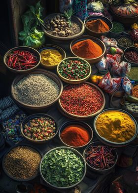 Indian Spice Market