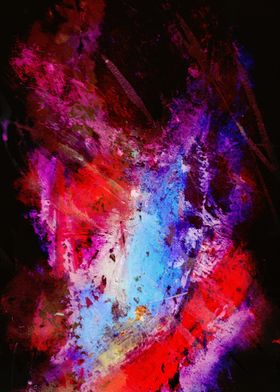 Abstract Colorful Painting