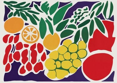 Fruit Matisse Kitchen