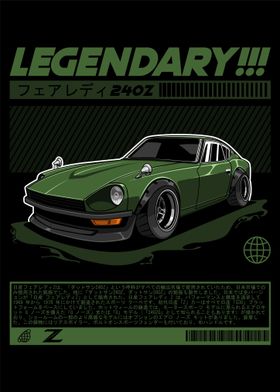 Nissan Datsun 240Z Fairlady Z Army