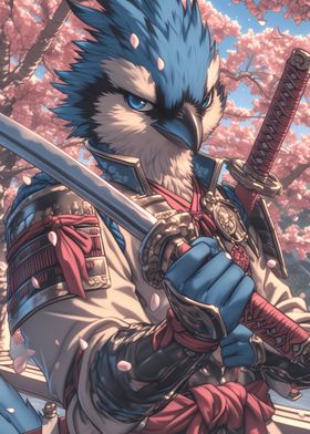 Blue Jay Samurai