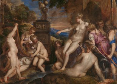 Venus and the Three Graces