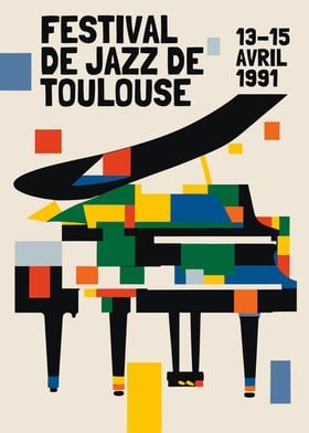 Toulouse Jazz Festival Poster