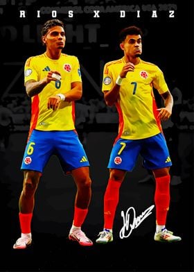 Colombia Soccer Players