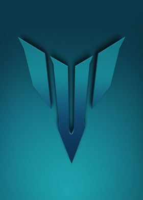 Abstract Teal Logo