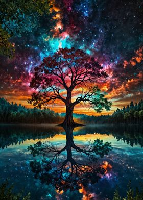 Tree Reflection in Galaxy