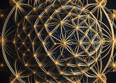 Golden Flower of Life