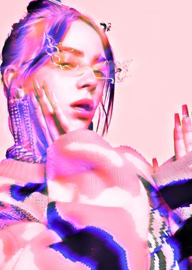 Billie Eilish Digital Art