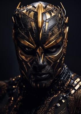 Black Panther Inspired Mask