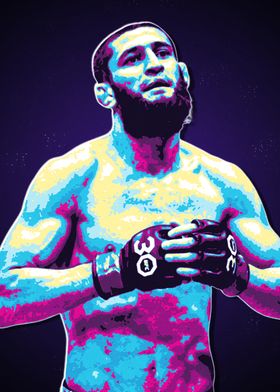 Khabib Nurmagomedov MMA Poster