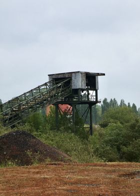 Industrial Conveyor Tower Urbex