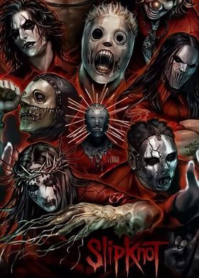 Slipknot Band Portrait