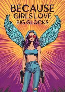 Because Girls Love Big Glocks