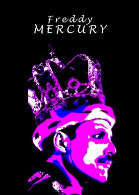 Freddie Mercury Portrait