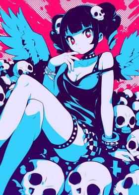 Angel Skull Girl