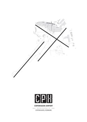 Copenhagen Airport Layout