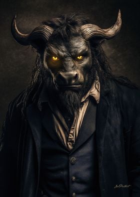 Minotaur Portrait