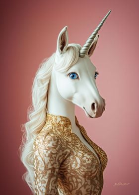 Unicorn Portrait