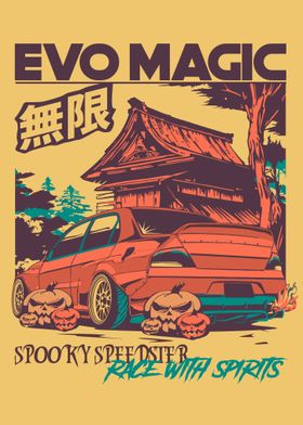 Evo Magic Halloween Car