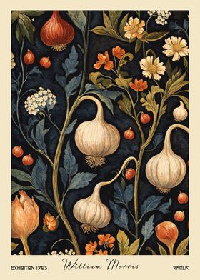 William Morris Garlic Art