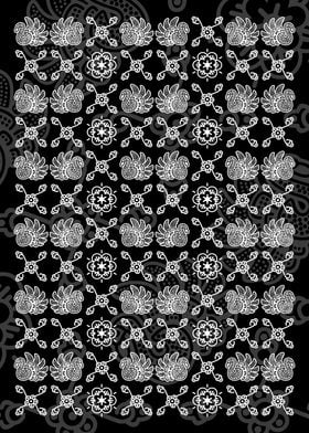 Batik Jambi Black & White