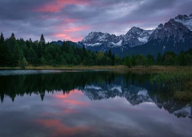 Mountain Lake Sunrise