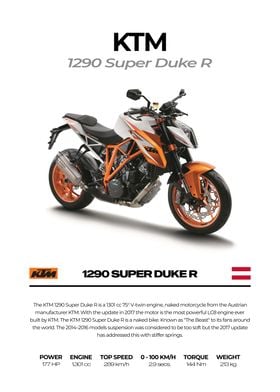 KTM 1290 Super Duke R Motorcycle