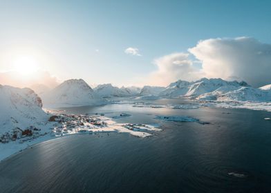 Norway, Lofoten during the Winter