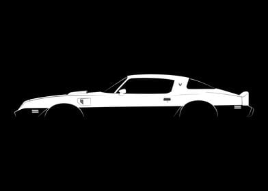 Firebird Trans-Am (1979) Silhouette