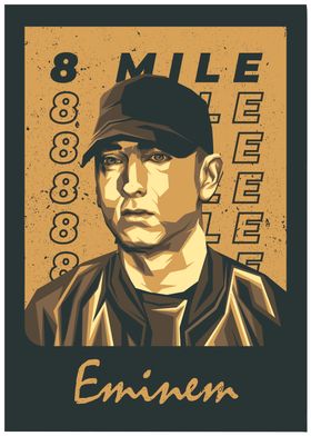 Eminem 8 Mile Poster