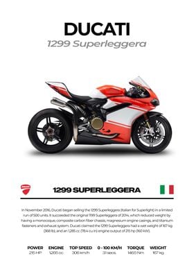 Ducati 1299 Superleggera Motorcycle