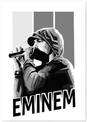 Eminem Rap Poster