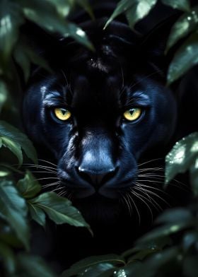 Black Panther Close-Up