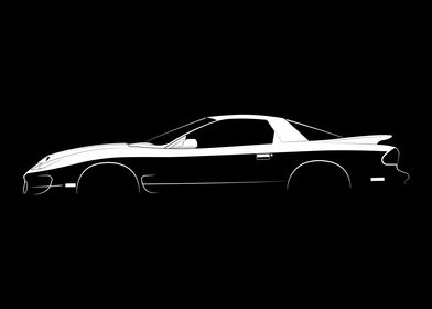 Firebird Trans Am (1996) Silhouette 