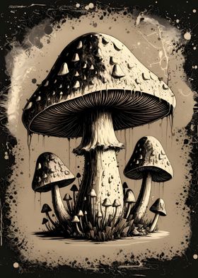 Mushroom Illustration