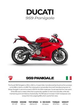 Ducati 959 Panigale Motorcycle