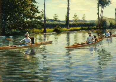 Rowing on a River