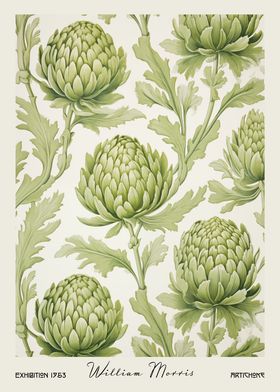 William Morris Artichoke Kitchen