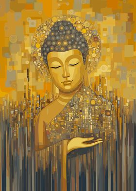 Golden Buddha Art