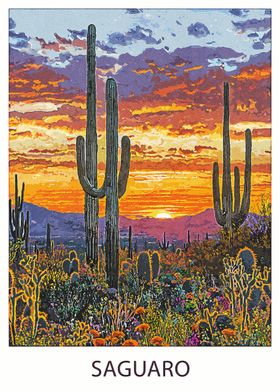 Saguaro Sunset